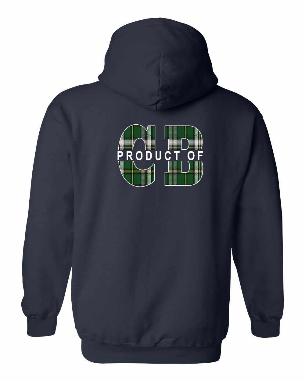 Product of CB Left Chest and Back Pullover Hoodie - Unisex