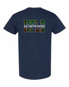 NFLD Saltwater Raised Left Chest and Back Men's Tee