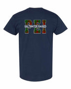 PEI Saltwater Raised Left Chest and Back Men's Tee
