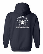 Maritime Swag NFLD Octopus Left Chest and Back Pullover Hoodie - Unisex