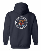 Eh Team Left Chest and Back Pullover Hoodie - Gildan Canada (sewn Internationally) - Unisex