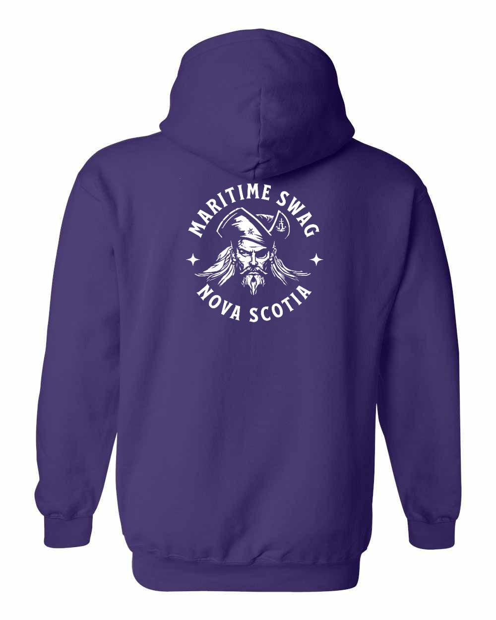 Maritime Swag NS Pirate Left Chest and Back Pullover Hoodie - Unisex