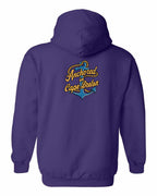 Anchored in CB (New Design) Left Chest and Back Pullover Hoodie - Unisex