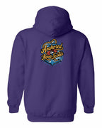 Anchored In NS (Old Design) Left Chest and Back Pullover Hoodie - Unisex