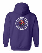 Gloves Off Beaver Left Chest and Back Pullover Hoodie - Gildan Canada (sewn Internationally) - Unisex