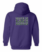 Made In CB Tartan Left Chest and Back Pullover Hoodie - Unisex