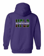 NFLD Saltwater Raised Left Chest and Back Pullover Hoodie - Unisex