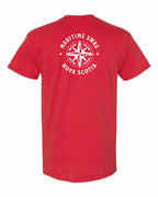 Maritime Swag NS Compass Left Chest and Back Men's tee