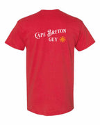 Just a CB Guy Yellow Compass Left Chest and Back Men's Tee