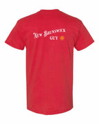 NB Guy Yellow Compass Left Chest and Back Men's Tee