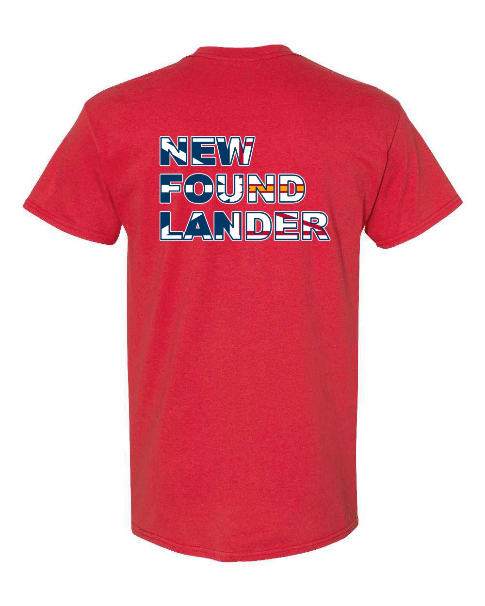 New Found Lander Left Chest and Back Men's Tee