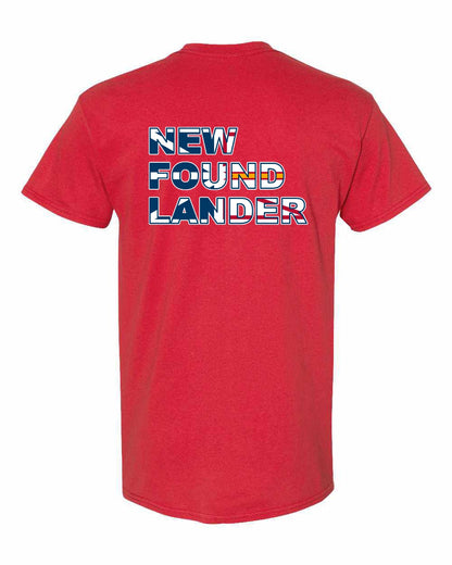 New Found Lander Left Chest and Back Men's Tee