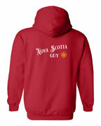 NS Guy Yellow Compass Left Chest and Back Pullover Hoodie - Unisex