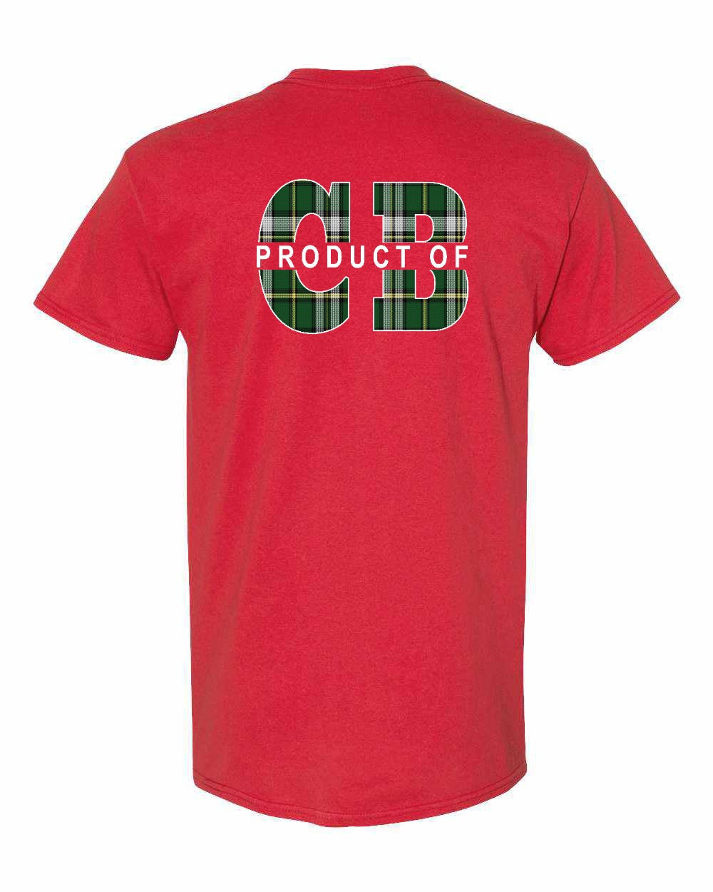 Product of CB Left Chest and Back Men's Tee