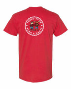 Proud to be Mean and Nasty Beaver and Moose Left Chest & Back Men's Tee - Gildan Canada (sewn Internationally)