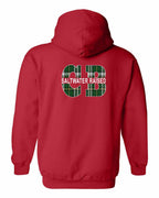 Saltwater Raised CB Left Chest and Back Pullover Hoodie - Unisex