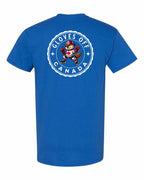 Gloves Off Beaver Left Chest & Back Men's Tee - Gildan Canada (sewn Internationally)