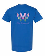 NB Lupins Left Chest and Back Men's Tee