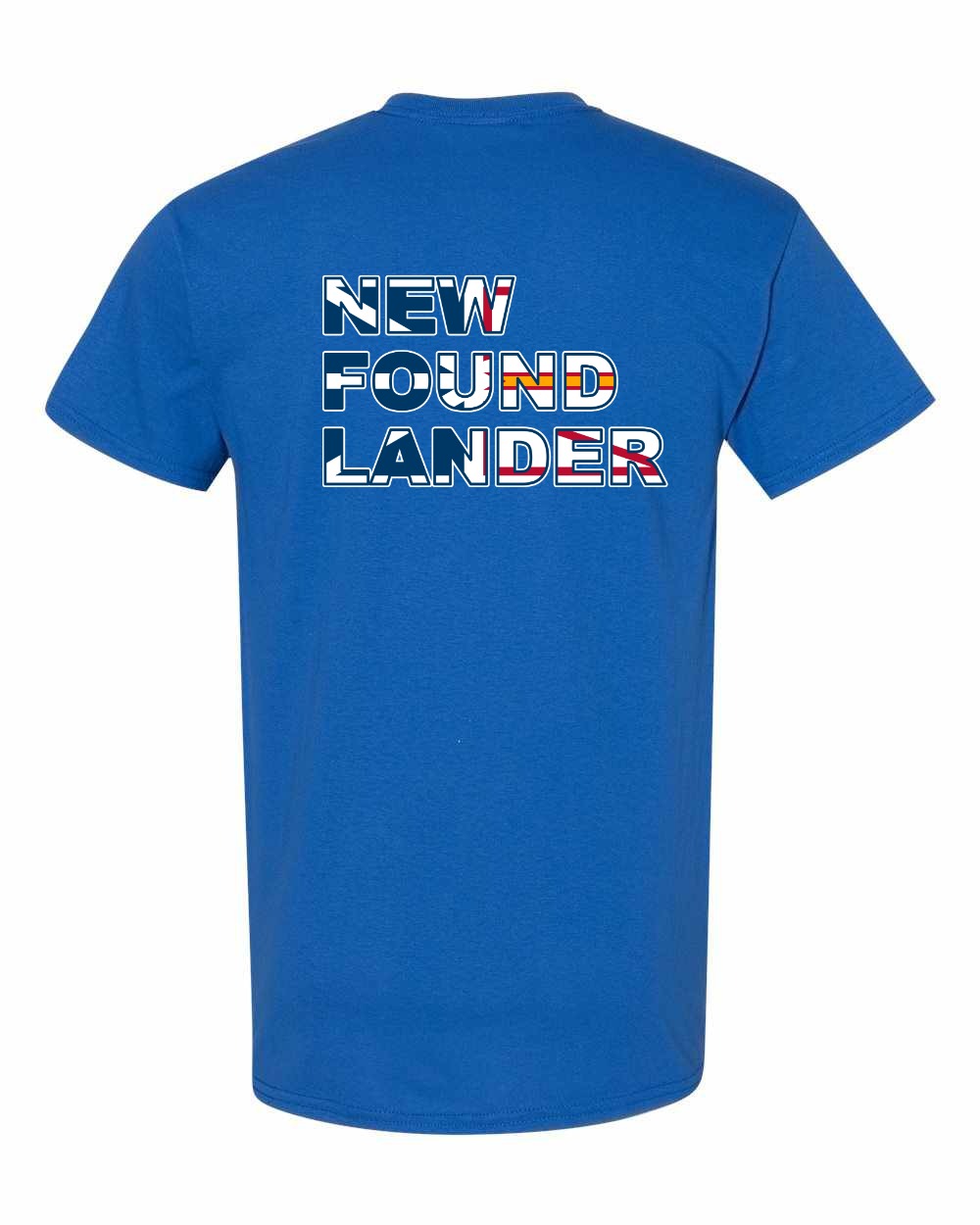 New Found Lander Left Chest and Back Men's Tee