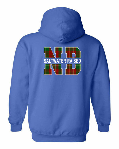 New Brunswick Saltwater Raised Left Chest and Back Pullover Hoodie