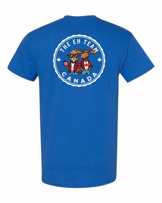 Eh Team! Left Chest & Back Men's Tee