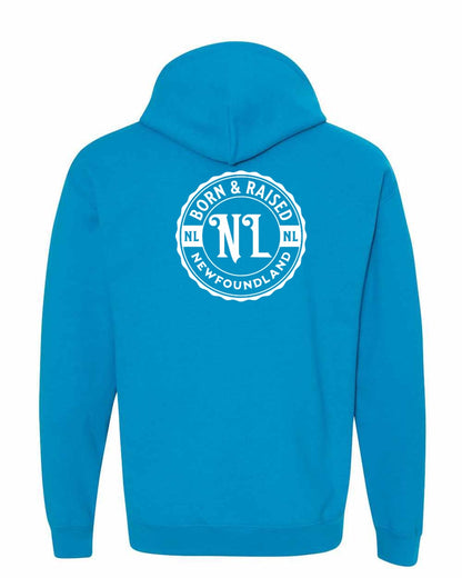 Born & Raised Newfoundland Left Chest and Back pullover