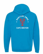 Maritime Swag CB Mandala Red Lobster Left Chest and Back Pullover Hoodie - Unisex