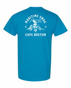 Maritime Swag CB Pirate Left Chest and Back Men's Tee