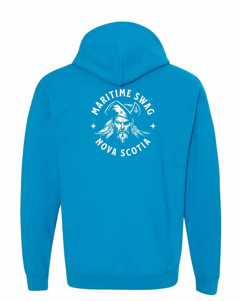 Maritime Swag NS Pirate Left Chest and Back Pullover Hoodie - Unisex