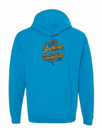 Anchored in NFLD (New Design) Left Chest and Back Pullover Hoodie - Unisex