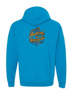 Anchored in NS (New Design) Left Chest and Back Pullover Hoodie - Unisex