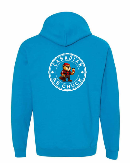 CDN as Chuck Male Beaver Left Chest and Back Pullover