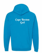CB Girl Heart Dot Left Chest & Back Pullover Hoodie - Unisex