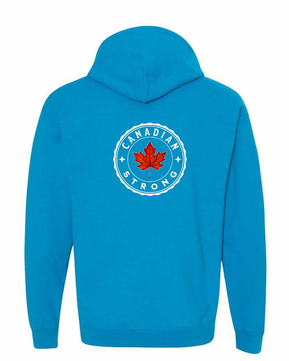 Canadian Strong Leaf Left Chest and Back Pullover