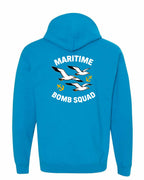 Maritime Bomb Squad Left Chest & Back Pullover Hoodie - Unisex