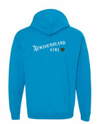 Made In NFLD ( Tartan Lettering) Left Chest and Back Pullover Hoodie - Unisex