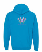 NFLD Lupins Left Chest and Back Pullover Hoodie - Unisex