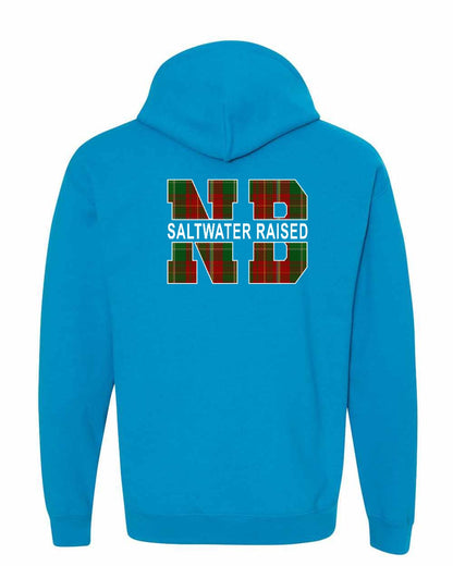 New Brunswick Saltwater Raised Left Chest and Back Pullover Hoodie