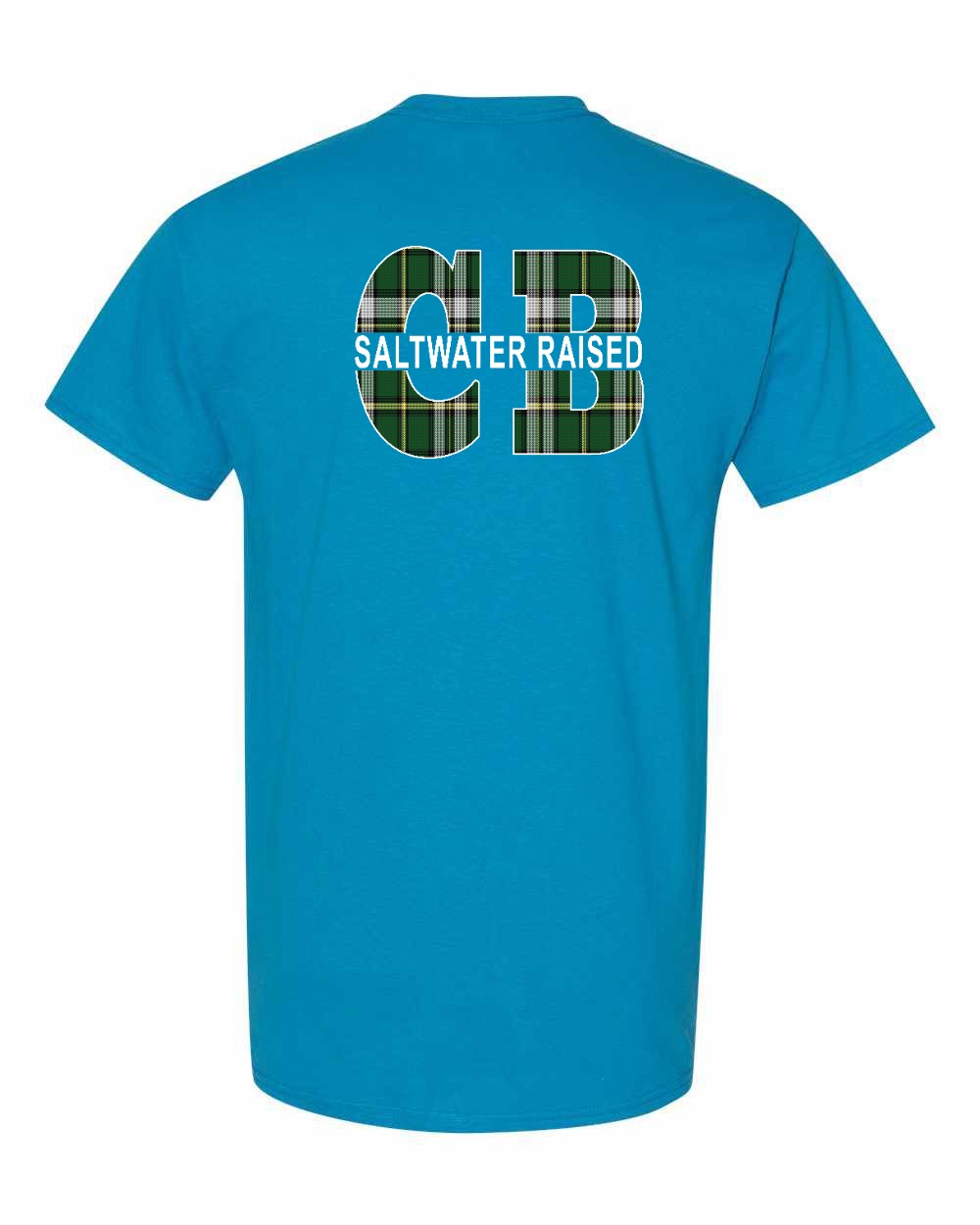CB Saltwater Raised Left Chest and Back Men's Tee