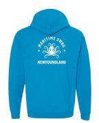 Maritime Swag NFLD Octopus Left Chest and Back Pullover Hoodie - Unisex