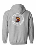 Built Canada Tough Rosie Flex Left Chest and Back Zip Hoodie - Gildan Canada (sewn Internationally) - Unisex