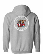 Eh Team Left Chest and Back Zip Hoodie - Gildan Canada (sewn Internationally) - Unisex