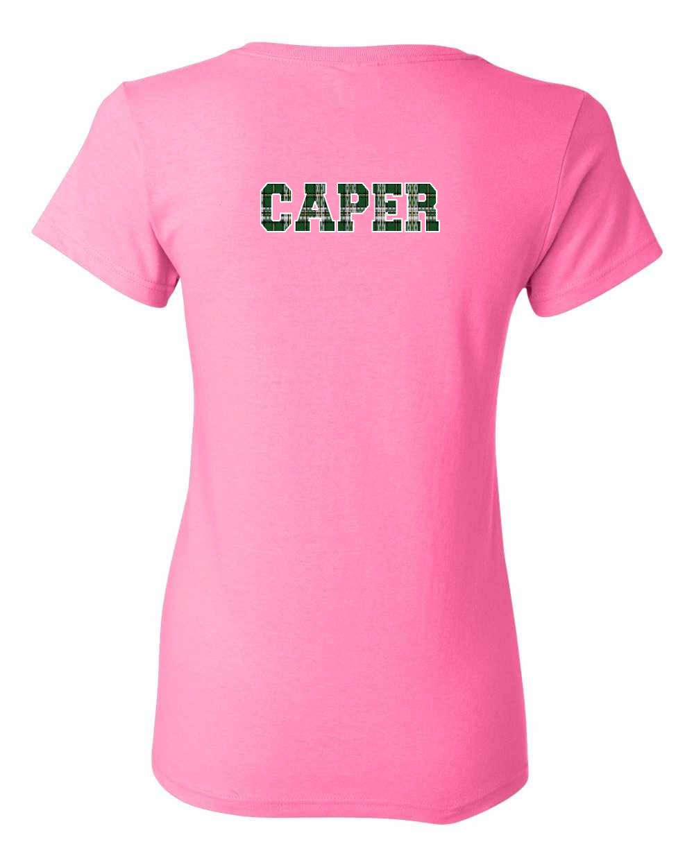 Caper Left Chest and Back Women's Tee