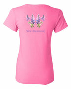 NB Lupins Left Chest and Back Women's Tee