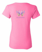 NFLD Lupins Left Chest and Back Women's Tee