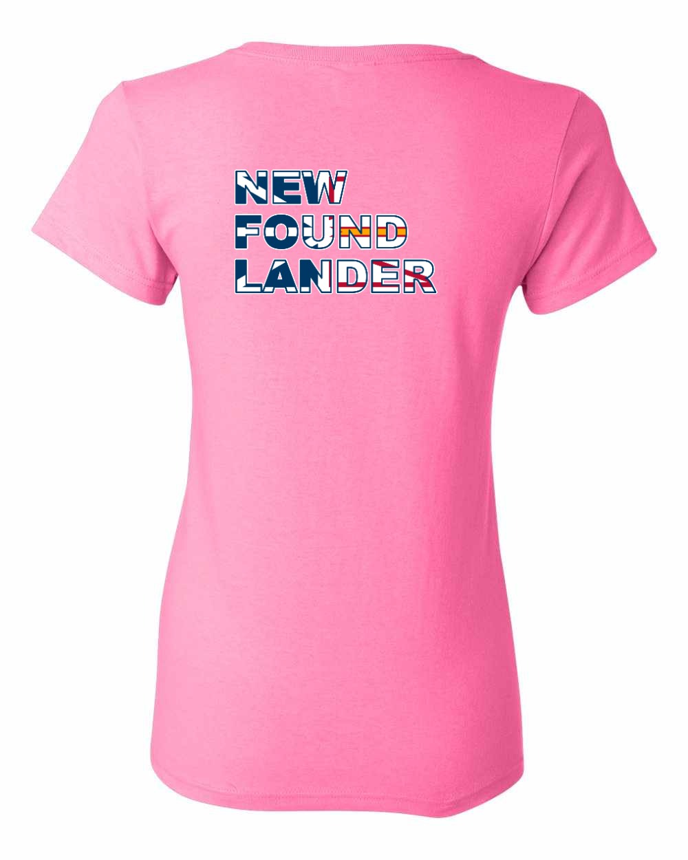 New Found Lander Left Chest and Back Women's Tee