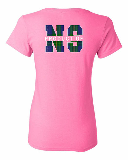 Product of NS Left Chest and Back womens-tee