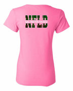 NFLD Saltwater Raised Left Chest and Back Women's Tee