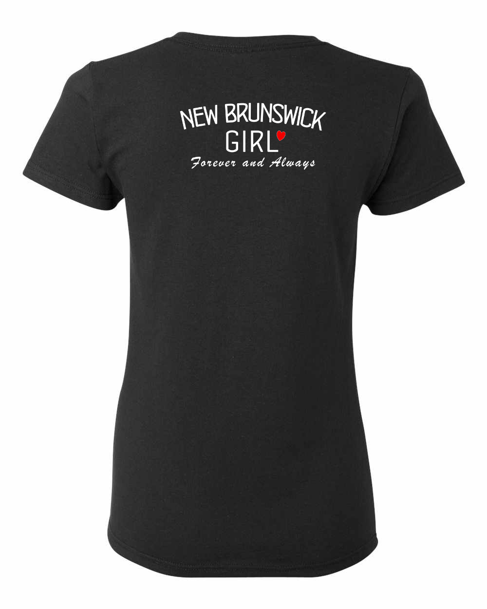 NB Girl Forever and Always Left Chest and Back Women's Tee