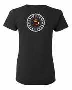 Calm Cool Maritimer Rosie Left Chest And Back Women's Tee
